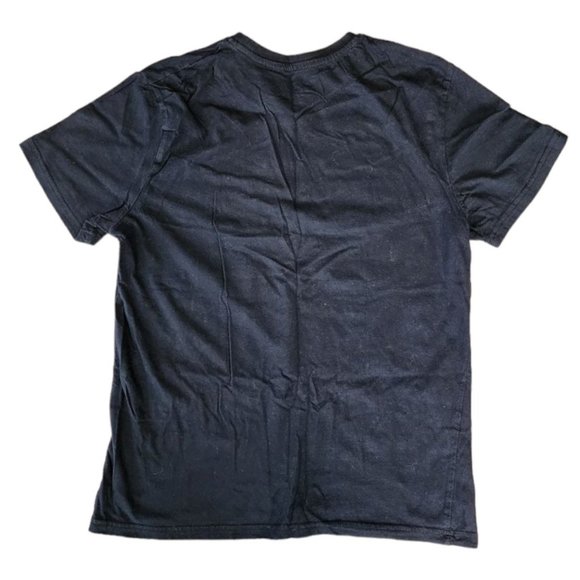 Action Apparel T-Shirt Men's Size M Black Short Sleeve Skull Print - Picture 6 of 6